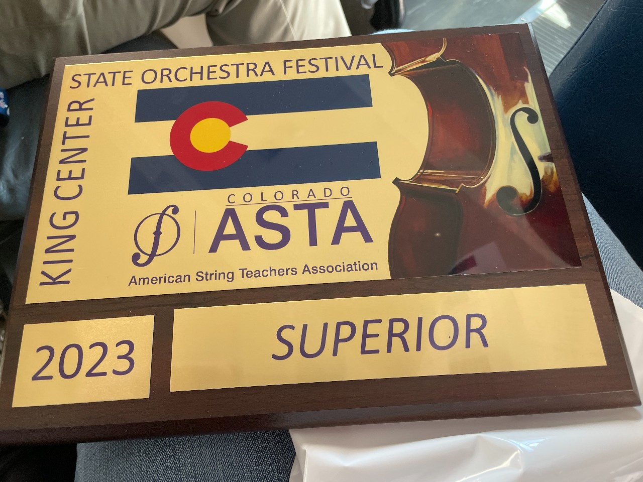 Exceptional Performance at State for Chamber Orchestra Pine Creek